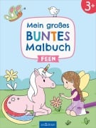 Cover-Bild zum Titel 'Mein großes buntes Malbuch - Feen' von ''