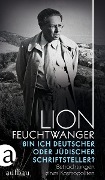 Cover-Bild zum Titel 'Bin ich deutscher oder jüdischer Schriftsteller?' von 'Lion Feuchtwanger'