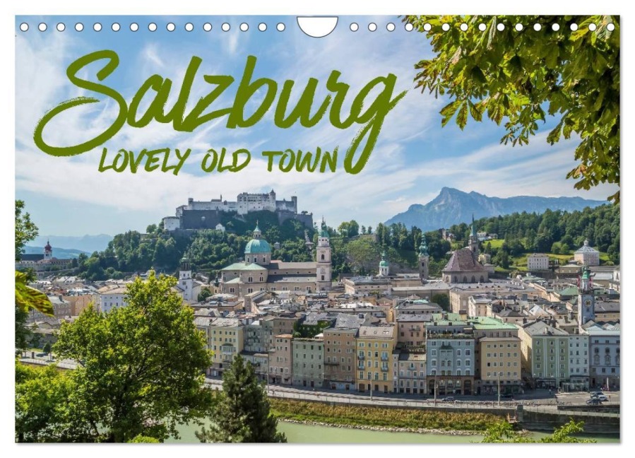 SALZBURG Lovely Old Town (Wall Calendar 2026 DIN A4 landscape), CALVENDO 12 Month Wall Calendar - Melanie Viola