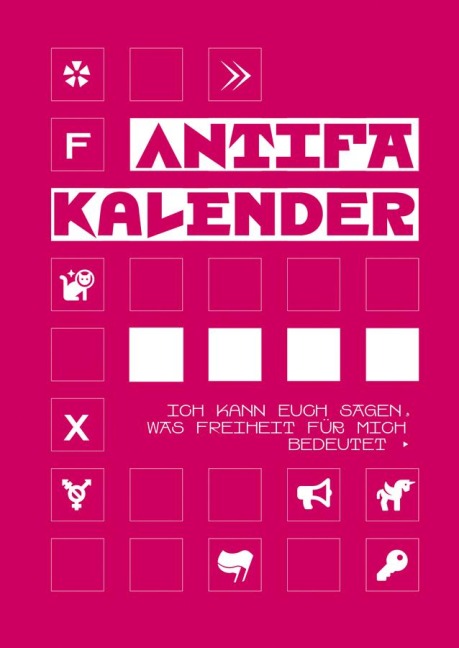 Antifaschistischer Taschenkalender 2026 - Kalendergruppe - Antifa