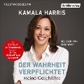 Cover-Bild zum Titel 'Der Wahrheit verpflichtet' von 'Kamala Harris'
