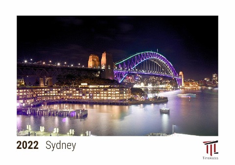 Sydney 2022 - Timokrates Kalender, Tischkalender, Bildkalender - DIN A5 (21 x 15 cm) - 