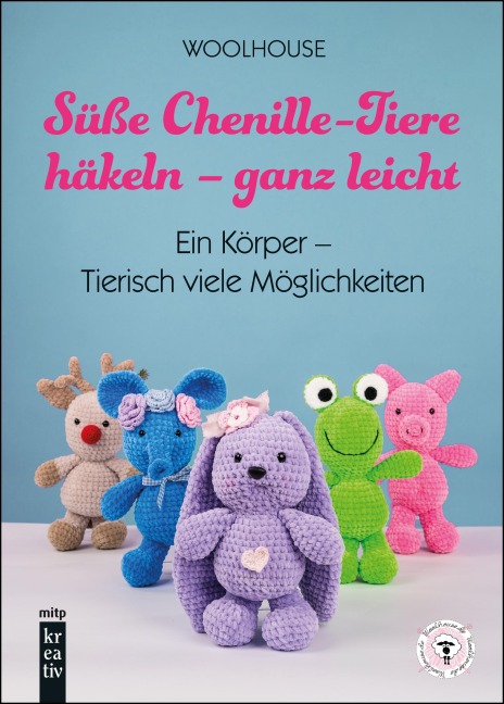Süße Chenille-Tiere häkeln - ganz leicht - 