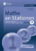 Cover-Bild zum Titel 'Mathe an Stationen. Klasse 9' von 'Marco Bettner, Erik Dinges'