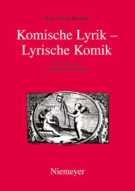 Komische Lyrik - Lyrische Komik - Hans-Georg Kemper
