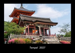 Cover-Bild zum Titel 'Tempel  2027 Fotokalender DIN A3' von 'Tobias Becker'