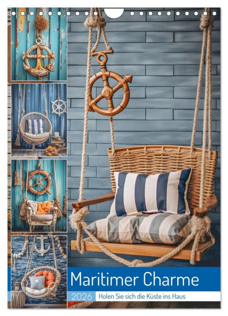 Maritimer Charme (Wandkalender 2026 DIN A4 hoch), CALVENDO Monatskalender - Steffen Gierok-Latniak
