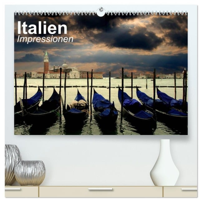 Italien ¿ Impressionen (hochwertiger Premium Wandkalender 2026 DIN A2 quer), Kunstdruck in Hochglanz - Elisabeth Stanzer