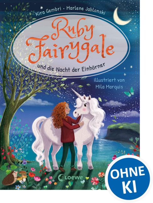 Ruby Fairygale und die Nacht der Einhörner (Erstlese-Reihe, Band 4) - Kira Gembri, Marlene Jablonski