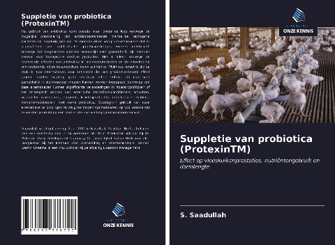 Suppletie van probiotica (ProtexinTM) - S. Saadullah