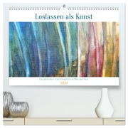 Cover-Bild zum Titel 'Loslassen als Kunst - Ein poetischer Jahresbegleiter in Bild und Wort (hochwertiger Premium Wandkalender 2026 DIN A2 quer), Kunstdruck in Hochglanz' von 'Michaela Spreider'