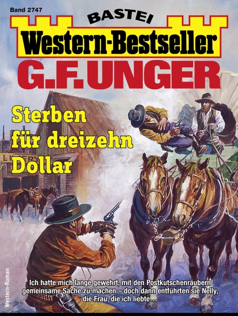 G. F. Unger Western-Bestseller 2747 - G. F. Unger