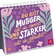 Cover-Bild zum Titel 'Du bist mutiger als du denkst und stärker als du glaubst' von ''