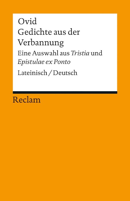 Gedichte aus der Verbannung - Ovid