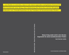 Cover-Bild zum Titel 'Dieser Krieg endet nicht in der Ukraine' von 'Raúl Sánchez Cedillo'