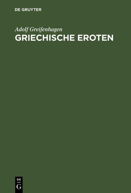 Griechische Eroten - Adolf Greifenhagen