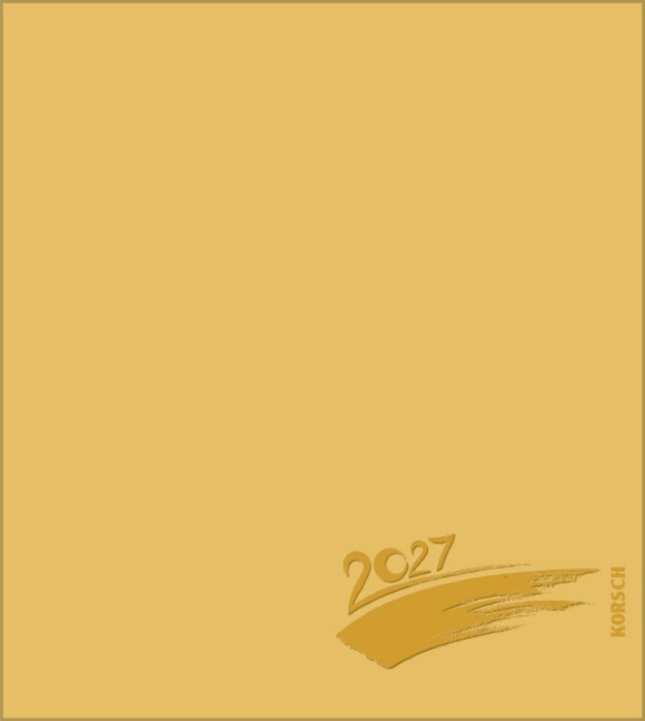 Foto-Malen-Basteln Bastelkalender gold 2027 - 