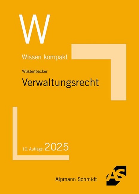 Verwaltungsrecht - Horst Wüstenbecker