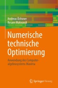 Cover-Bild zum Titel 'Numerische technische Optimierung' von 'Resam Makvandi, Andreas Öchsner'