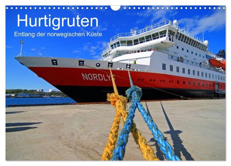 Hurtigruten - Entlang der norwegischen Küste (Wandkalender 2027 DIN A3 quer), CALVENDO Monatskalender - Matthias Hanke