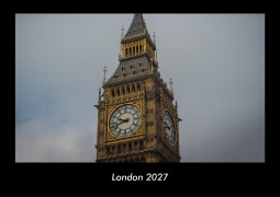 Cover-Bild zum Titel 'London 2027 Fotokalender DIN A3' von 'Tobias Becker'