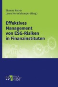 Cover-Bild zum Titel 'Effektives Management von ESG-Risiken in Finanzinstituten' von ''