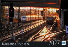 Cover-Bild zum Titel 'Faszination Eisenbahn Kalender 2027' von 'Wolfgang Hensel'