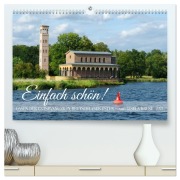 Cover-Bild zum Titel 'Einfach schön - Oasen der Entspannung in Deutschlands Osten (hochwertiger Premium Wandkalender 2027 DIN A2 quer), Kunstdruck in Hochglanz' von 'Gisela Kruse'
