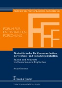 Cover-Bild zum Titel 'Denkstile in der Fachkommunikation der Technik- und Sozialwissenschaften' von 'Katja Klammer'