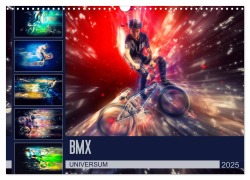 Cover-Bild zum Titel 'BMX Universum (Wandkalender 2025 DIN A3 quer), CALVENDO Monatskalender' von 'Dirk Meutzner'