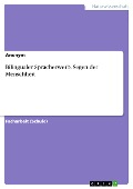 Cover-Bild zum Titel 'Bilingualer Spracherwerb. Segen der Menschheit' von ''