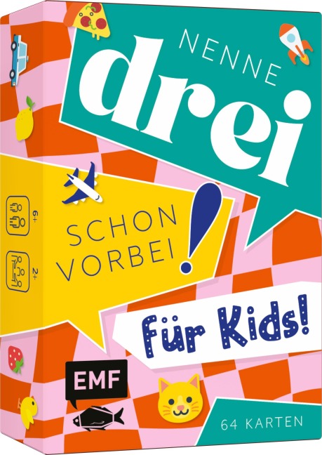 Kartenspiel: Nenne drei - schon vorbei! ... für Kids! - 
