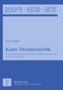 Cover-Bild zum Titel 'Kants Theodizeekritik' von 'Kurt Appel'