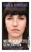 Cover-Bild zum Titel 'Meine verletzte Generation' von 'Carla Hinrichs'