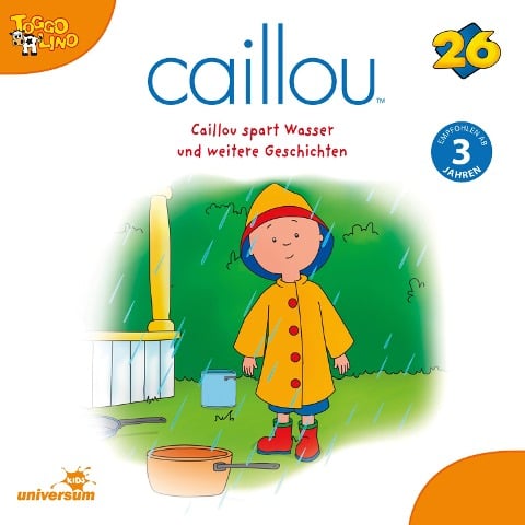 Caillou - Folgen 278-286: Caillou spart Wasser - 