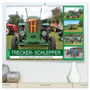 Cover-Bild zum Titel 'TRECKER-SCHLEPPER. Unverzichtbare Helfer in der Landwirtschaft (hochwertiger Premium Wandkalender 2027 DIN A2 quer), Kunstdruck in Hochglanz' von 'Günther Klünder'