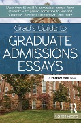 Cover-Bild zum Titel 'Grad's Guide to Graduate Admissions Essays' von 'Colleen Reding'