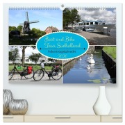 Cover-Bild zum Titel 'Boat and Bike Tour Südholland Geburtstagskalender (hochwertiger Premium Wandkalender 2026 DIN A2 quer), Kunstdruck in Hochglanz' von 'Frank Gayde'