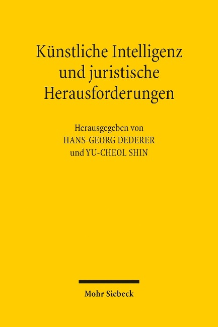 Künstliche Intelligenz und juristische Herausforderungen - 