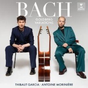 Cover-Bild zum Titel 'Goldberg Variationen' von 'Thibaut/Morini¿re Garcia'
