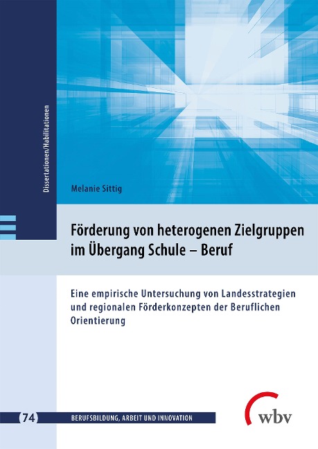 Förderung von heterogenen Zielgruppen im Übergang Schule - Beruf - Melanie Sittig