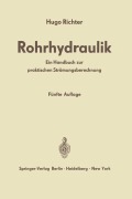 Cover-Bild zum Titel 'Rohrhydraulik' von 'Hugo Richter'