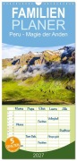 Cover-Bild zum Titel 'Familienplaner 2027 - Peru - Magie der Anden mit 5 Spalten (Wandkalender, 21 x 45 cm) CALVENDO' von 'Gunnar Lentz'