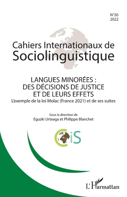 Langues minorées : des décisions de justice et de leurs effets - Blanchet, Urteaga
