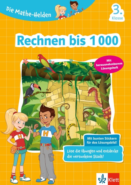 Klett Die Mathe-Helden Rechnen bis 1000 3. Klasse - 