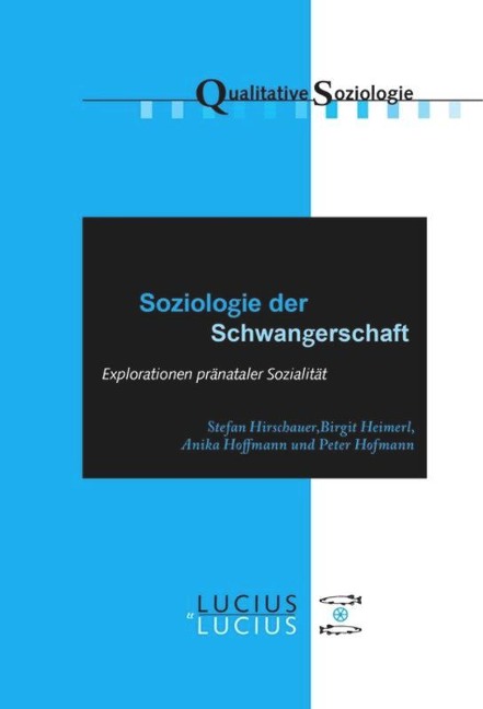 Soziologie der Schwangerschaft - Stefan Hirschauer, Peter Hofmann, Anika Hoffmann, Birgit Heimerl