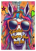 Coole Tiere der Pop Art (Wandkalender 2025 DIN A2 hoch), CALVENDO Monatskalender - Nico Bielow