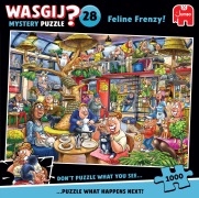 Wasgij Mystery 28 - Feline Frenzy - Puzzle 1000 Teile - 