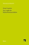 Cover-Bild zum Titel 'Zur Logik der Kulturwissenschaften. Fünf Studien' von 'Ernst Cassirer'
