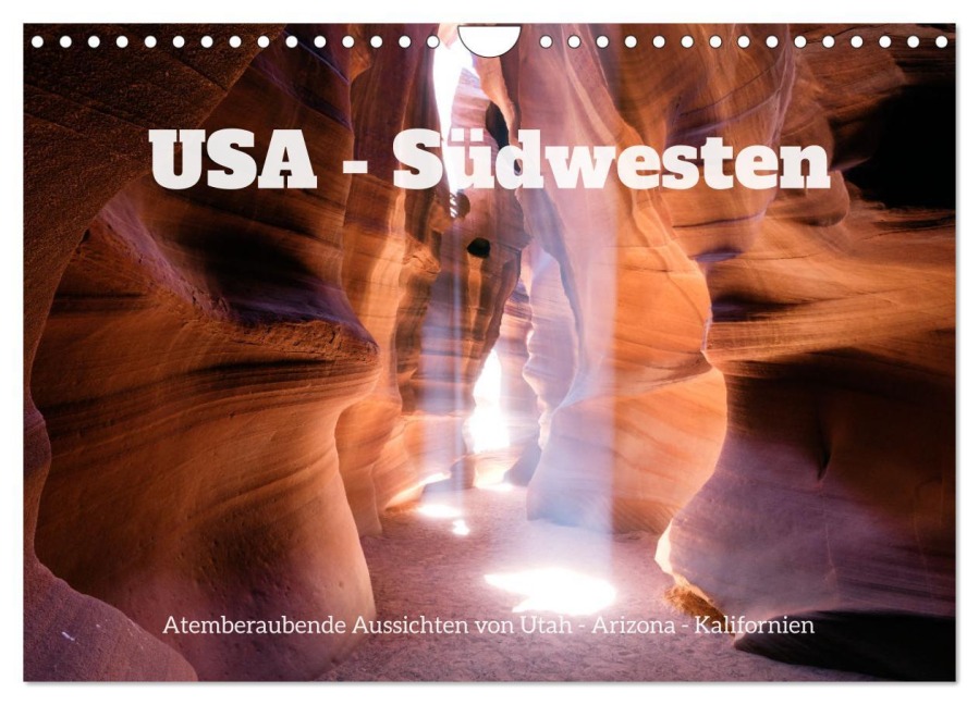 USA Südwesten - Atemberaubende Aussichten (Wandkalender 2026 DIN A4 quer), CALVENDO Monatskalender - Matteo Colombo